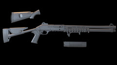 M4 Super90 - 3D CAD Weapon Model-3