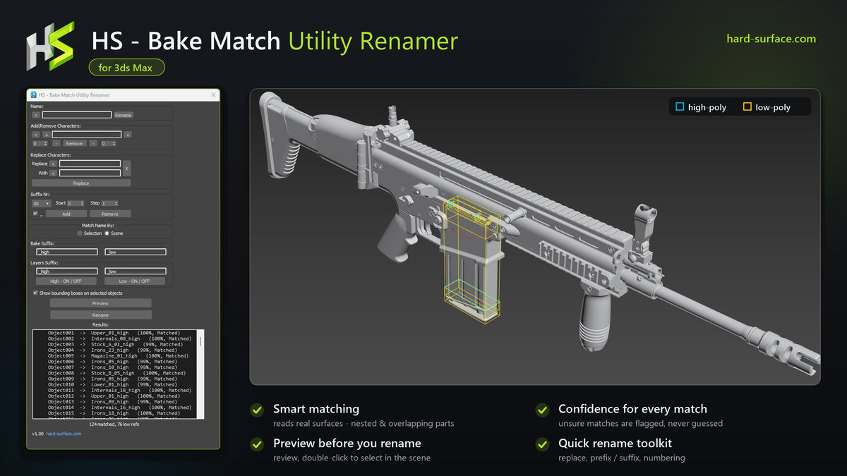 Bake Match Utility Renamer