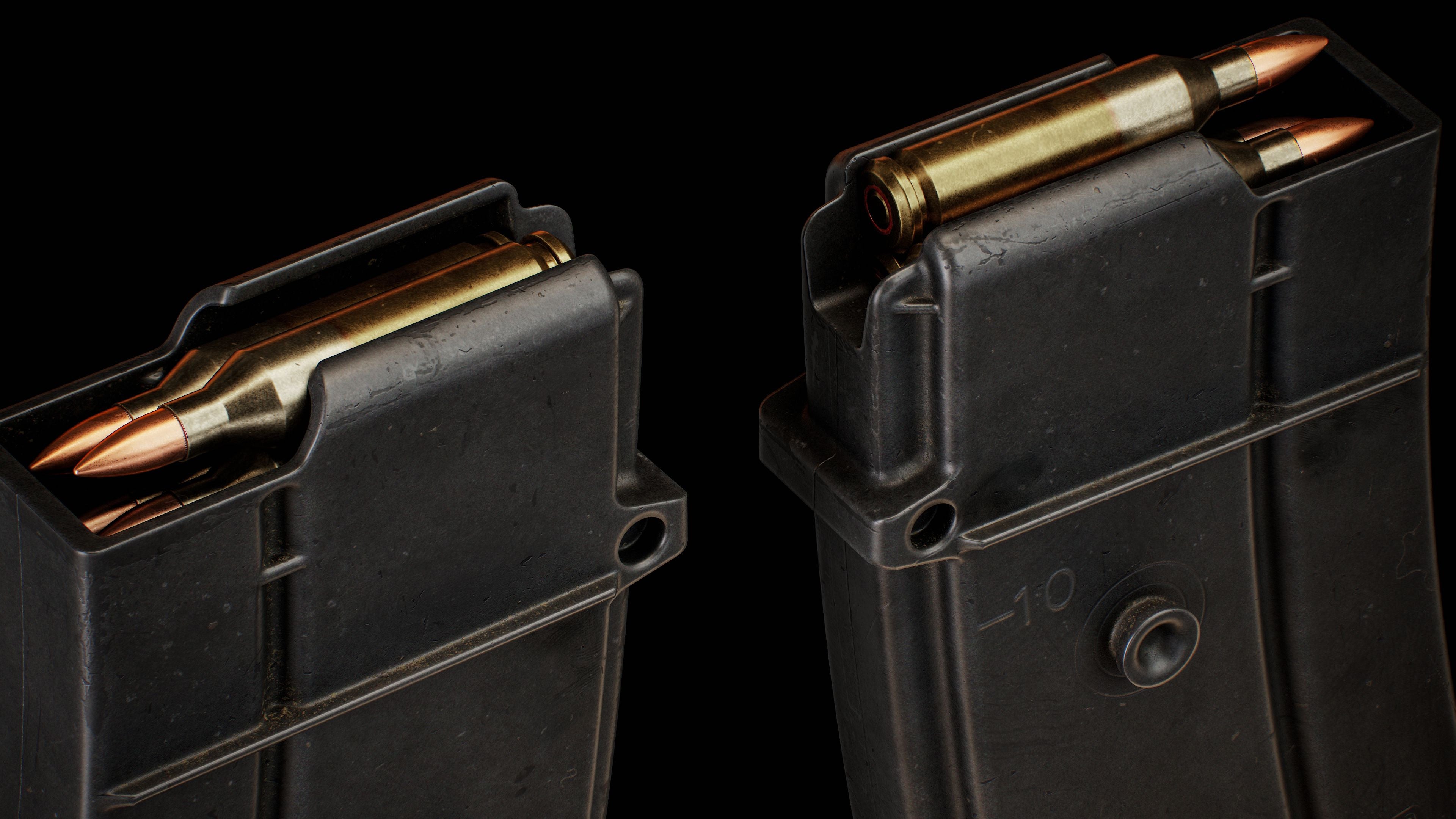 3D Weapon Tutorial For Portfolio - SSG-6