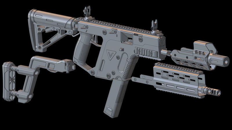 Vector - 3D CAD Weapon Model-3