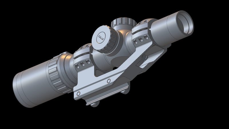 Hawke Scope - 3D CAD Model-1