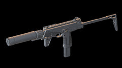 MP9 - 3D CAD Weapon Model-2