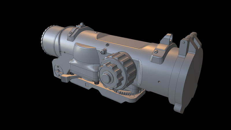Elcan SpecterDR - 3D CAD Model-1