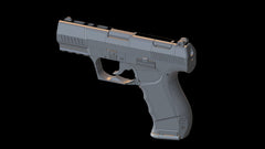 P99 - 3D CAD Weapon Model-4