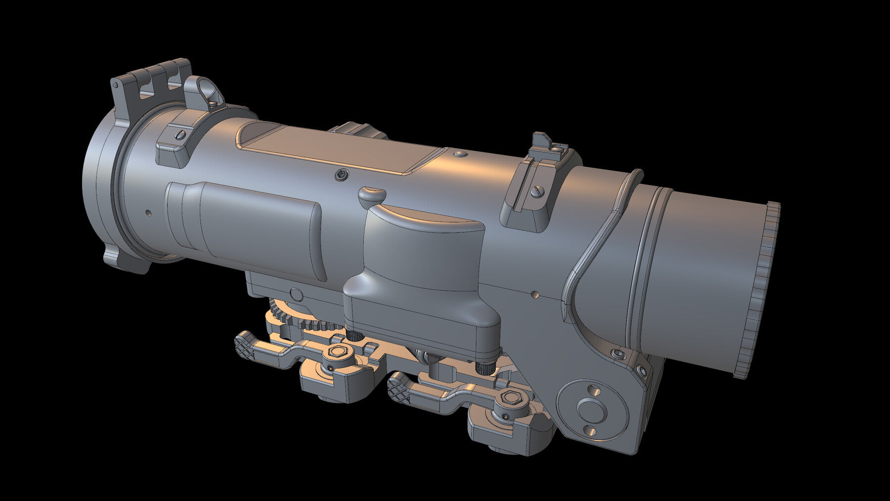 Elcan SpecterDR - 3D CAD Model-2