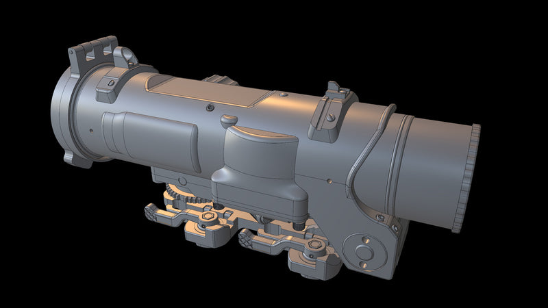 Elcan SpecterDR - 3D CAD Model-2
