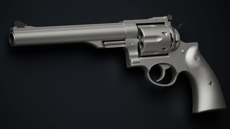3D Modeling Tutorial in Plasticity - Redhawk Revolver-3