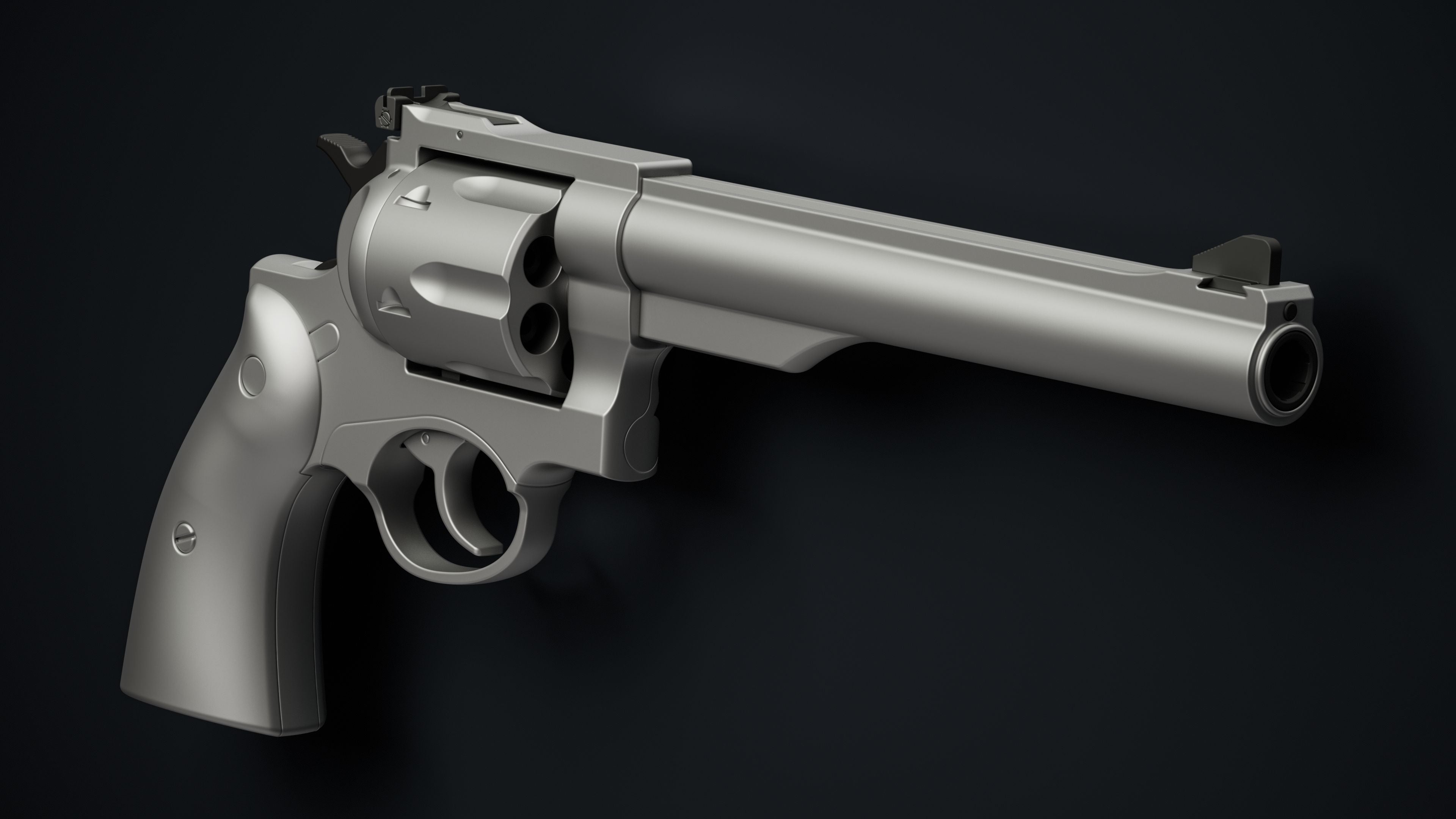 3D Modeling Tutorial in Plasticity - Redhawk Revolver-4