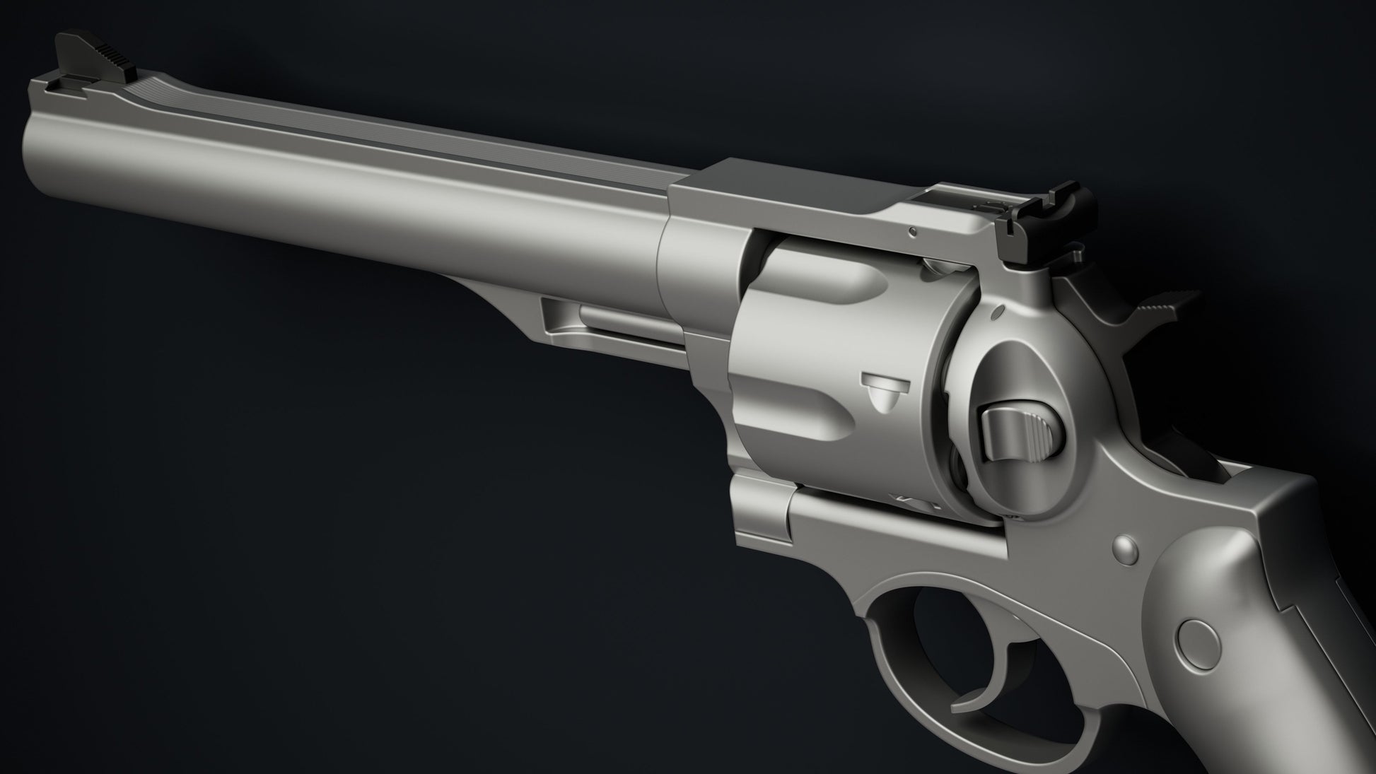 3D Modeling Tutorial in Plasticity - Redhawk Revolver-1