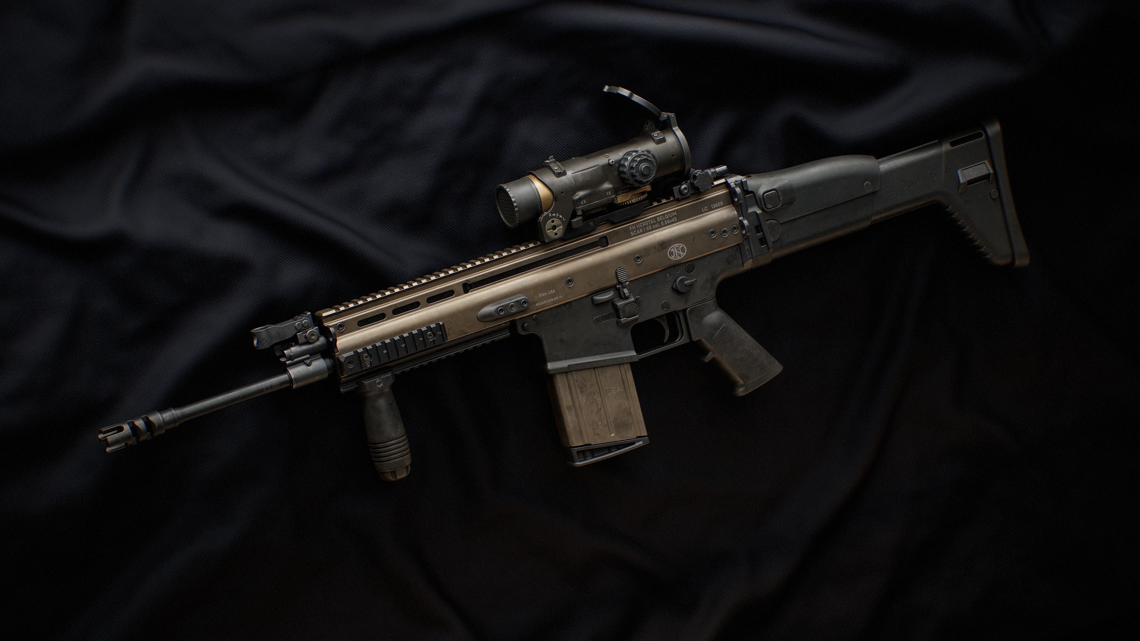 Ultimate 3D Game Ready Weapon Tutorial - SCAR-7