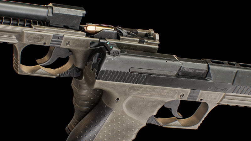 3D Weapon Tutorial for Portfolio - P99-3