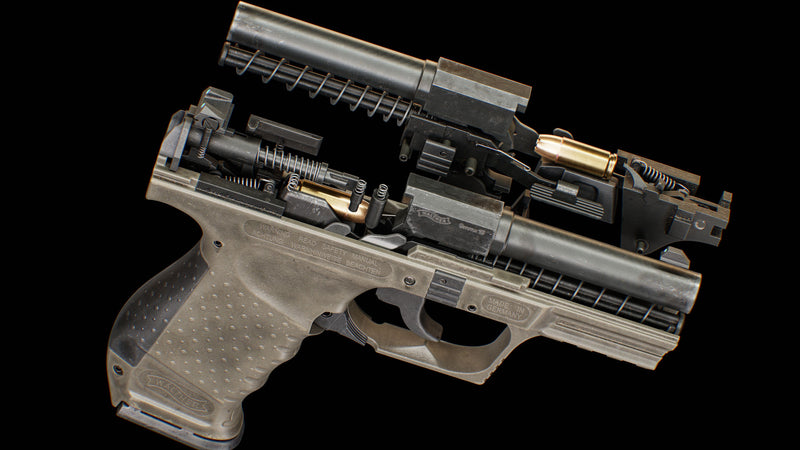 3D Weapon Tutorial for Portfolio - P99-4