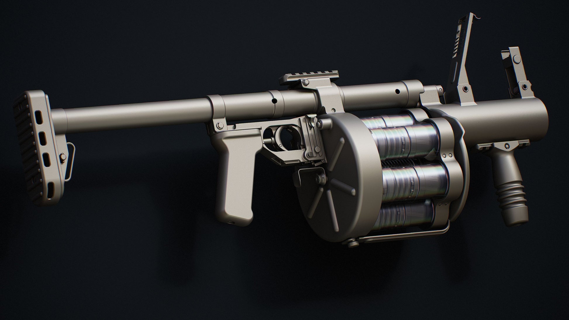 3D Modeling Tutorial in Plasticity - RG-6 Launcher-3