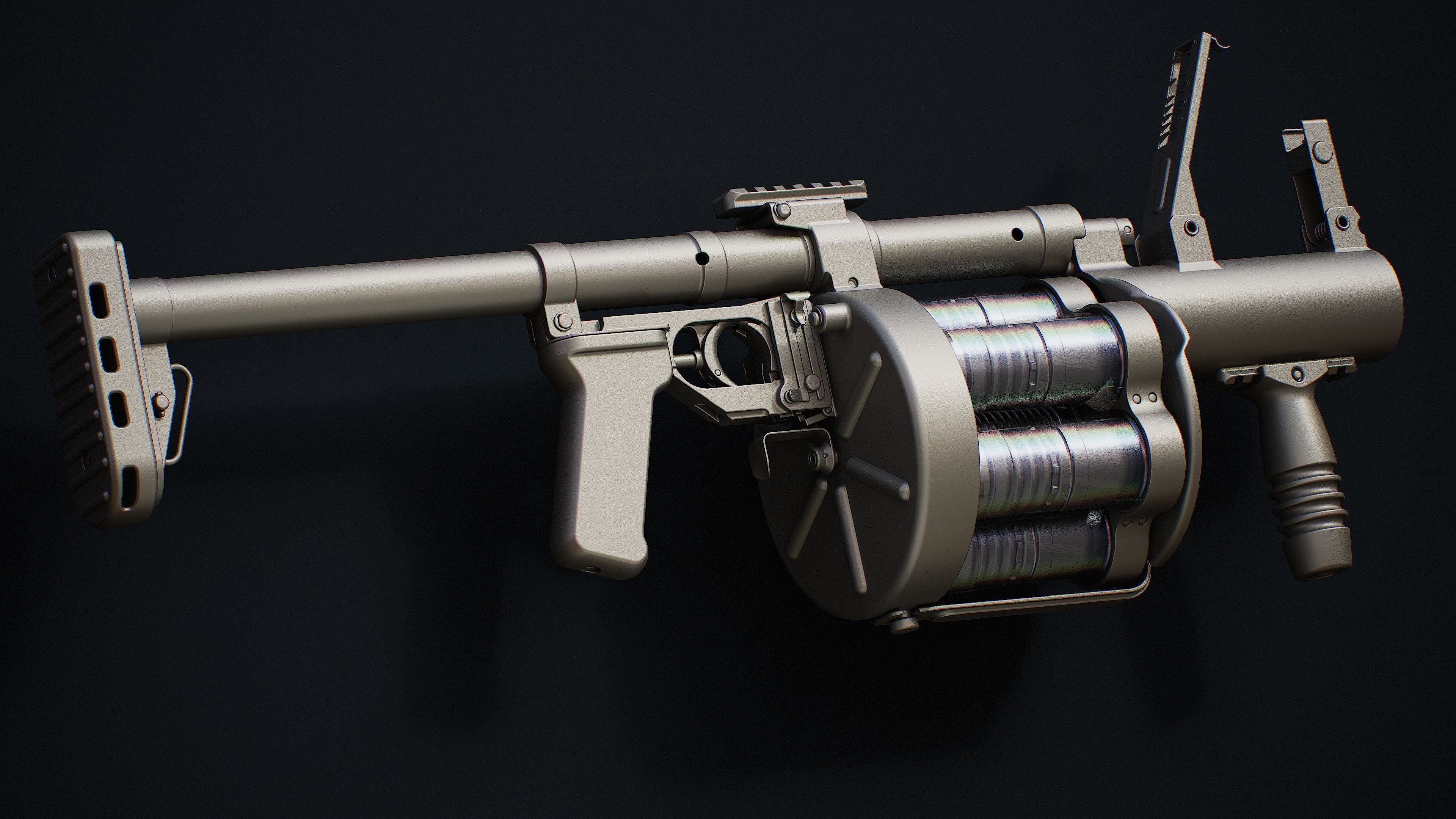 3D Modeling Tutorial in Plasticity - RG-6 Launcher-3