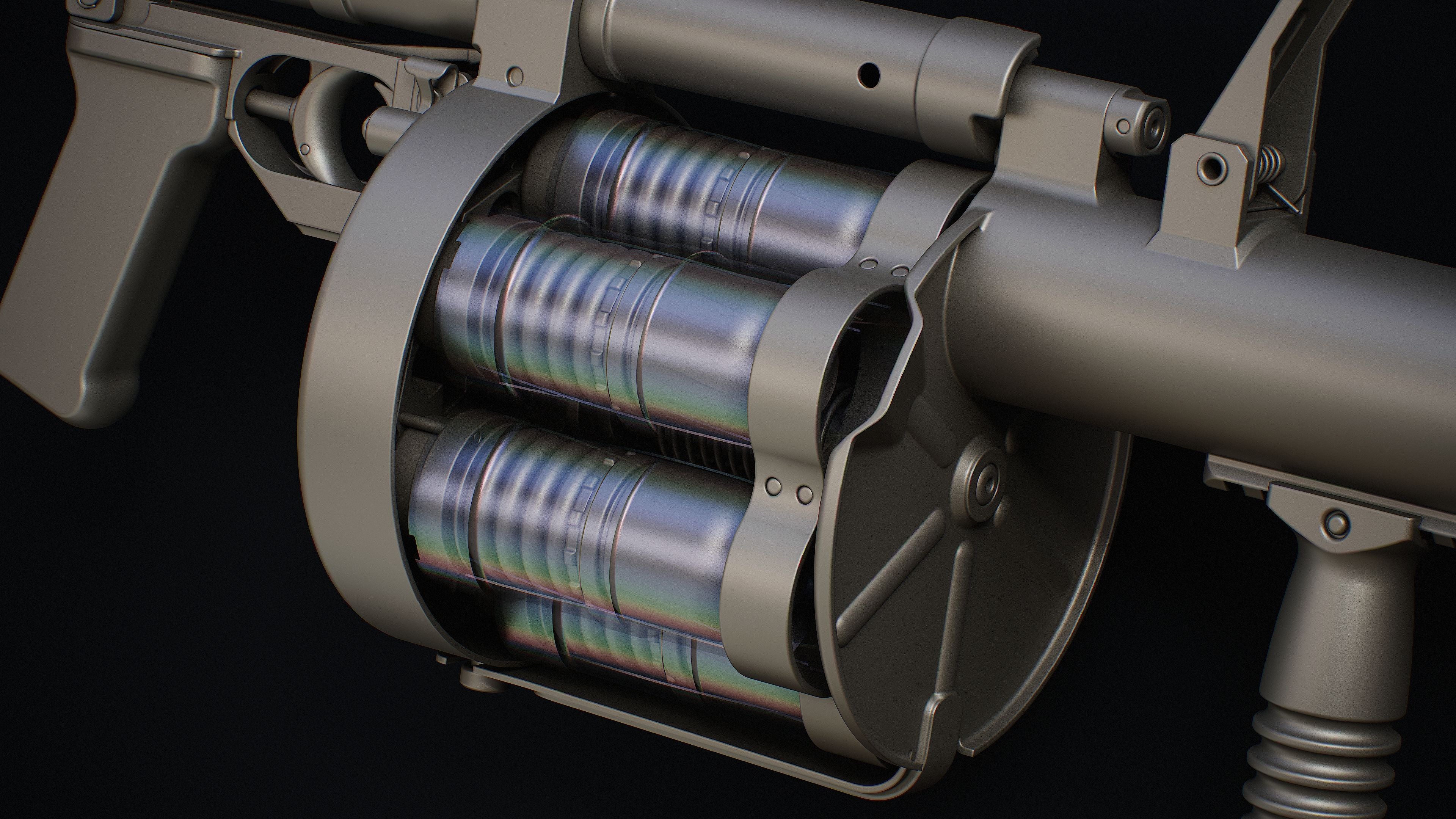3D Modeling Tutorial in Plasticity - RG-6 Launcher-4
